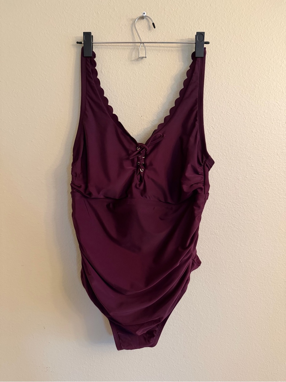 Kona Sol Deep Wine/Purple Swim Bottom